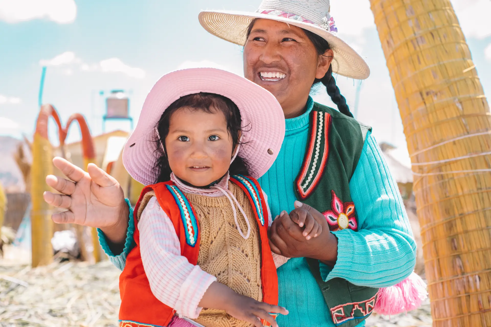Titicaca e Isla de los Uros — Lago Titicaca