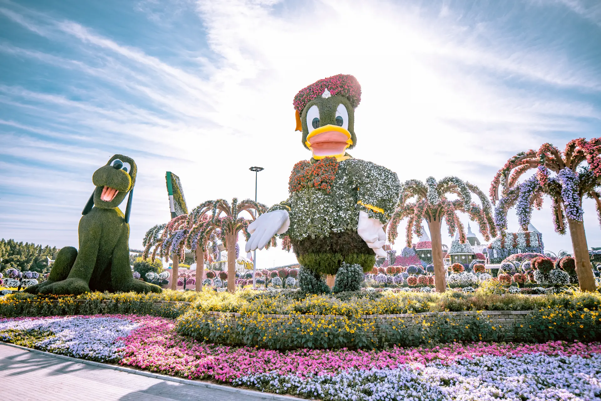 Miracle Garden e Marina — Dubai
