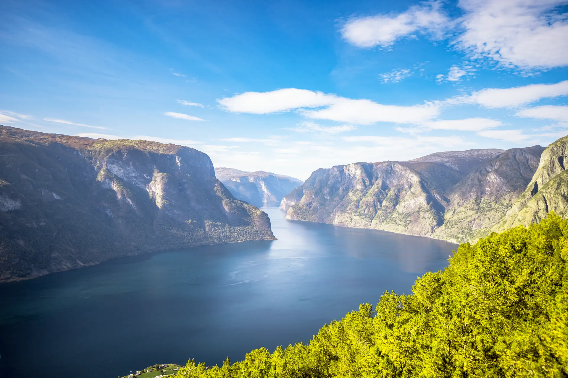 Sognefjord e Stegastein — Sognefjord · Stegastein