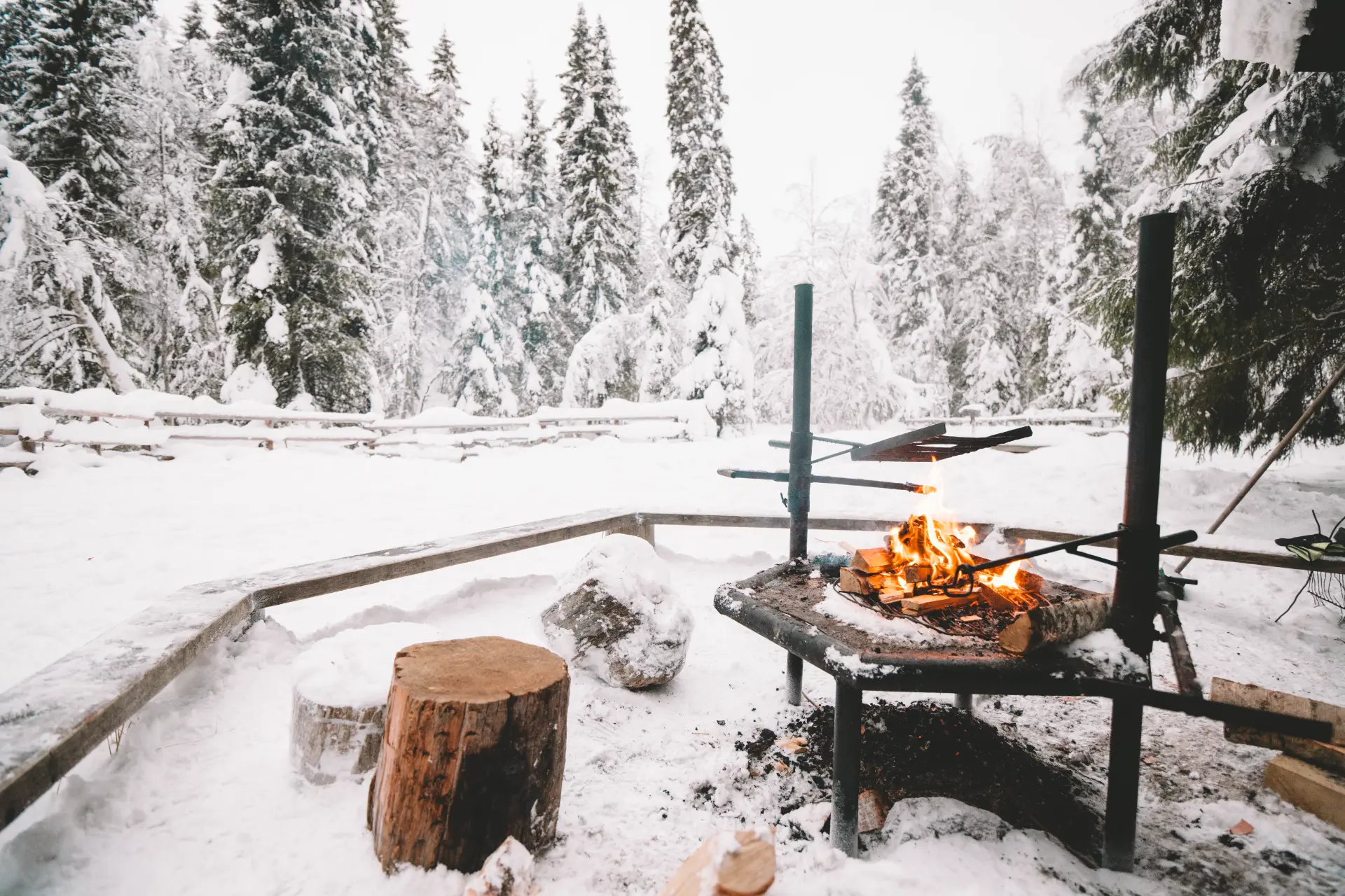 Korouoma Canyon e aurore — Korouoma · Rovaniemi