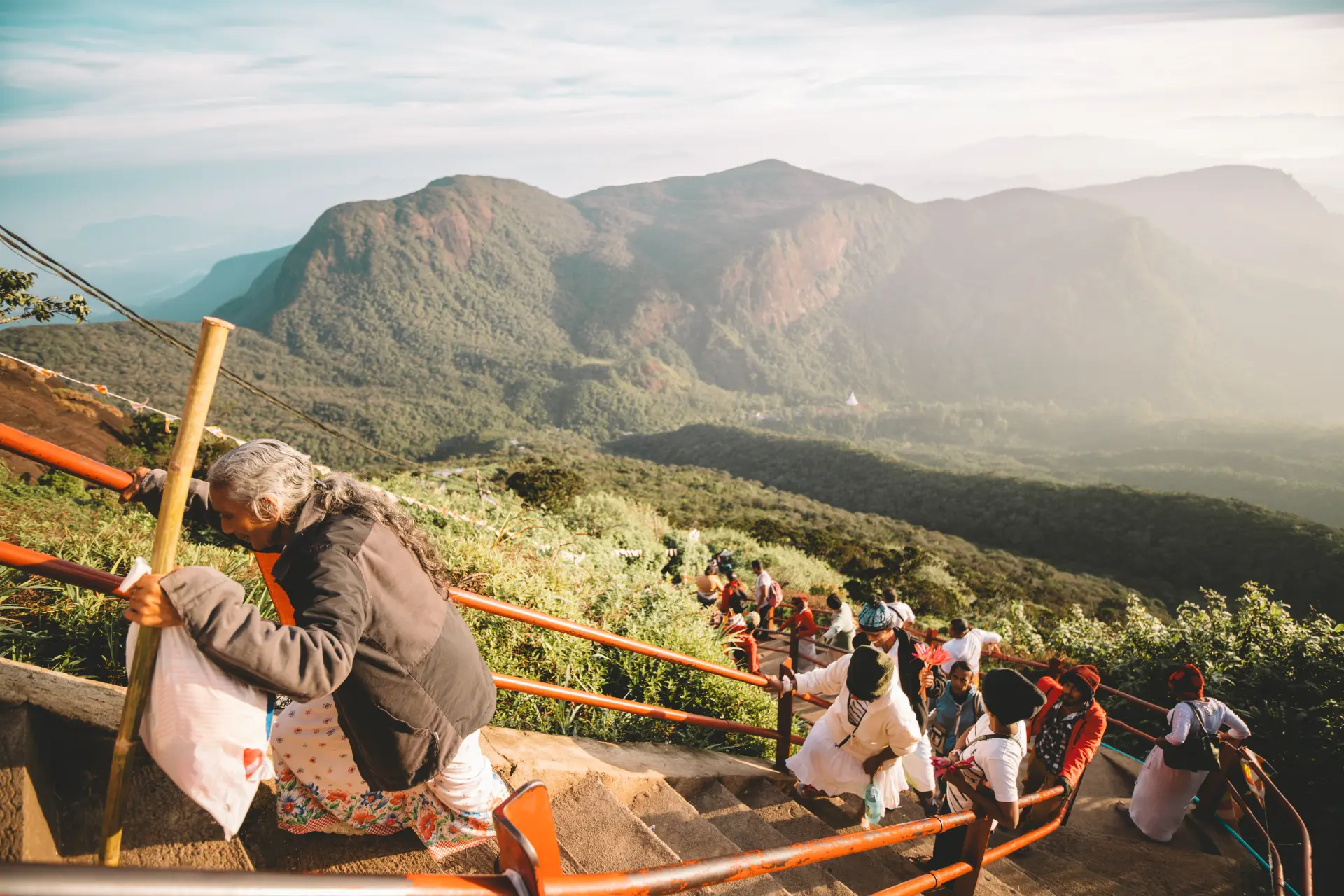 Adam's Peak e Udawalawe — Adam's Peak · Udawalawe